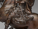 Elector Maximilian II Emanuel of Bavaria on Horseback, Roger Schabol (Flemish, active Paris, ca. 1690– after 1714), Bronze, with gilt-bronze base of about two decades later, Flemish, Brussels