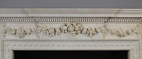 Mantelpiece from Chesterfield House, London, Attributed to John Michael Rysbrack (Flemish, Antwerp 1694–1770 London), Marble, British