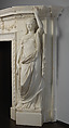 Mantelpiece from Chesterfield House, London, Attributed to John Michael Rysbrack (Flemish, Antwerp 1694–1770 London), Marble, British
