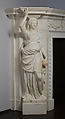 Mantelpiece from Chesterfield House, London, Attributed to John Michael Rysbrack (Flemish, Antwerp 1694–1770 London), Marble, British
