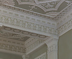Dining room from Lansdowne House, After a design by Robert Adam (British, Kirkcaldy, Scotland 1728–1792 London), Wood, plaster, stone, British