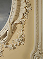 Dining room from Kirtlington Park, John Sanderson (active from ca. 1730–died 1774), Wood, plaster, marble, British, Oxfordshire