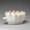 Monteith, Josiah Wedgwood and Sons (British, Etruria, Staffordshire, 1759–present), Creamware (glazed earthenware), British