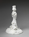 Candlestick, Meissen Manufactory (German, 1710–present), Hard-paste porcelain, German, Meissen