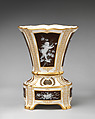 Bulb Vase (one of a pair), Minton(s) (British, Stoke-on-Trent, 1793–present), Pâte-sur-pâte on bone china with gilding, British, Stoke-on-Trent, Staffordshire