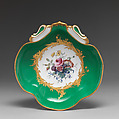 Fruit dish (compotier coquille) (one of four) (part of a service), Sèvres Manufactory French, Soft-paste porcelain, French, Sèvres