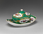 Sugar bowl (one of four) (part of a service), Sèvres Manufactory (French, 1740–present), Soft-paste porcelain, French, Sèvres