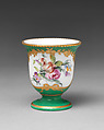 Ice cream cup (tasse à glace) (one of thirty-one) (part of a service), Sèvres Manufactory (French, 1740–present), Soft-paste porcelain, French, Sèvres