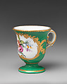 Ice cream cup (tasse à glace) (one of thirty-one) (part of a service), Sèvres Manufactory (French, 1740–present), Soft-paste porcelain, French, Sèvres