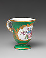 Ice cream cup (tasse à glace) (one of thirty-one) (part of a service), Sèvres Manufactory (French, 1740–present), Soft-paste porcelain, French, Sèvres