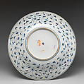Dish, Hard-paste porcelain, Japanese, for European market