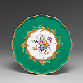 Tray (part of a service), Sèvres Manufactory (French, 1740–present), Hard-paste porcelain, French, Sèvres