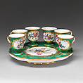 Tray (part of a service), Sèvres Manufactory (French, 1740–present), Hard-paste porcelain, French, Sèvres