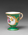 Ice cream cup (Tasse à glace) (part of a service), Sèvres Manufactory (French, 1740–present), Soft-paste porcelain, French, Sèvres