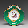 Fruit dish (compotier coquille) (one of four) (part of a service), Sèvres Manufactory French, Soft-paste porcelain, French, Sèvres