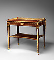 Writing table, David Roentgen  German, Mahogany, gilt bronze, German, Neuwied am Rhein
