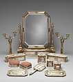 Small square box, André Aucoc, Silver gilt, mother-of-pearl, French (Paris)