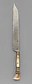Table knife, Steel, mother-of-pearl, gilt bronze, Italian