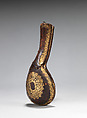 Spoon case, Leather, gilt, German