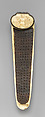 Tobacco rasp, Ivory, copper mounts, French