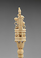 Saint George slaying the dragon, Ivory	, French