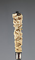 Fork, Steel, ivory, silver, German