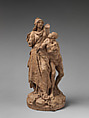 Sketch of an Allegory of the Abolition of Slavery, Anonymous, French School, 19th Century (French, 1800–1899), Terracotta, French
