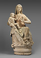 Madonna and Child, Limestone (Istrian stone?) with traces of polychromy, Italian, Venice