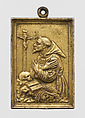 Saint Francis of Assisi, Gilt bronze, Spanish