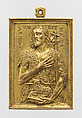 Saint John the Baptist, Gilt bronze, Spanish