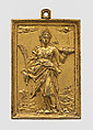Saint Lucy, Gilt bronze, Spanish