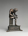Spinario (boy pulling a thorn from his foot), Bronze, Italian, Padua or Ravenna