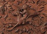 Triumph of Bacchus, Luigi Frullini (Italian, 1839–1897), Walnut, Italian, Florence