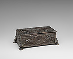 Box, Severo Calzetta da Ravenna (Italian, active by 1496, died before 1543), Bronze, probably Northern Italian, Padua