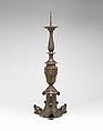 Pair of candlesticks, Bronze, Italian, Venice