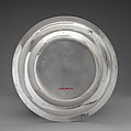 Plate (one of a set of twelve), Thomas Farren (British, active ca. 1707–d. 1743), Silver, British, London