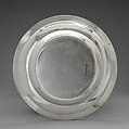 Plate (one of a set of twelve), Thomas Farren (British, active ca. 1707–d. 1743), Silver, British, London