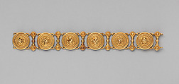 Bracelet, Firm of Castellani, Gold, Italian, Rome
