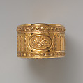 Double snuffbox, Melchior-René Barré (master 1768, recorded 1791), Gold, glass, French, Paris