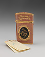 Souvenir, Gold, vernis Martin, lacquer, ivory, French, Paris