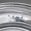 Plate (one of a set of twelve), Richard Bayley (British, active 1708–48), Silver, British, London