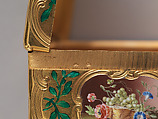 Snuffbox, Jean Ducrollay (French, born 1709, master 1734, recorded 1760), Gold, enamel, French, Paris