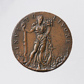 Francisco de Moncada, Duke of Montalto, Medalist: probably Pompeo Leoni (Italian, active Spain, ca. 1533–1608), Bronze, brown patina, cast, Italian