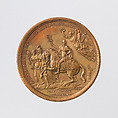 Treaty of Campo Formio, 1797, Medalist: Pierre-Simon-Benjamin Duvivier (French, Paris 1730–1819 Paris), Gilt bronze, struck, French