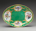 Fruit dish (compotier ovale) (one of two) (part of a service), Sèvres Manufactory (French, 1740–present), Soft-paste porcelain, French, Sèvres