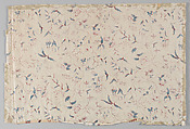 Piece, Bannister Hall (British, founded ca. 1798), Cotton, British, Preston