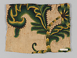 Piece, Wool on cotton, British