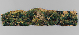 Piece, Wool on cotton, British