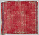 Man's handkerchief, Silk, possibly British