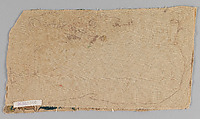 Piece, Silk on canvas, British